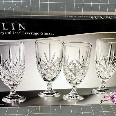 Crystal DUBLIN Ice Beverage Glasses 