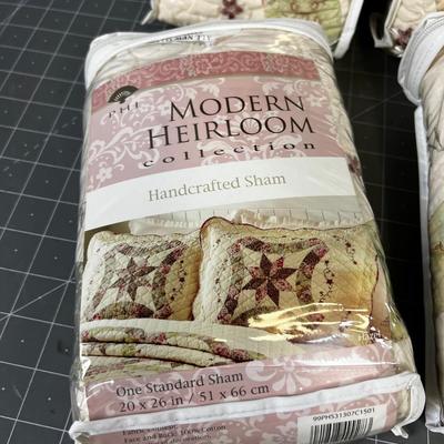 Modern Heirloom Pillow Shams 