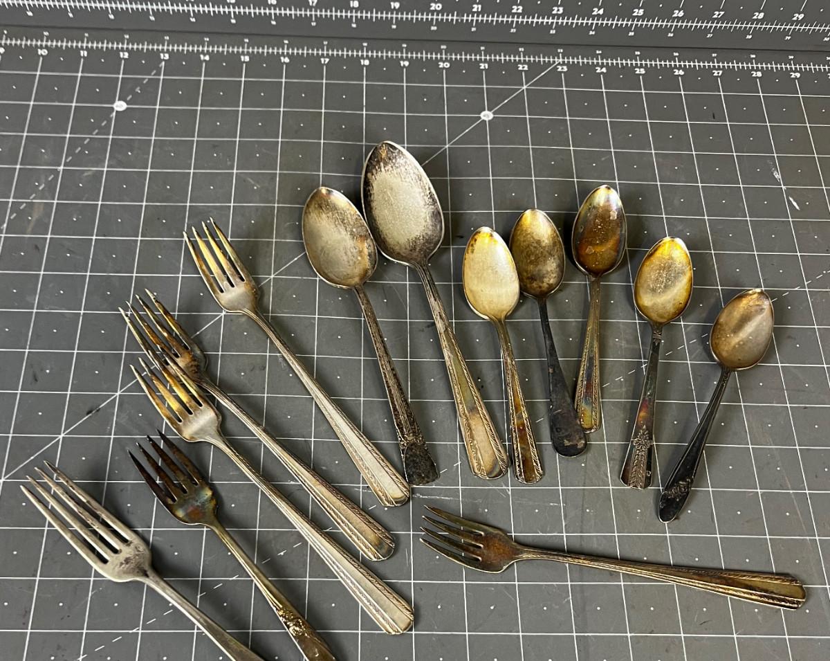 Vintage Silver plated Flatware