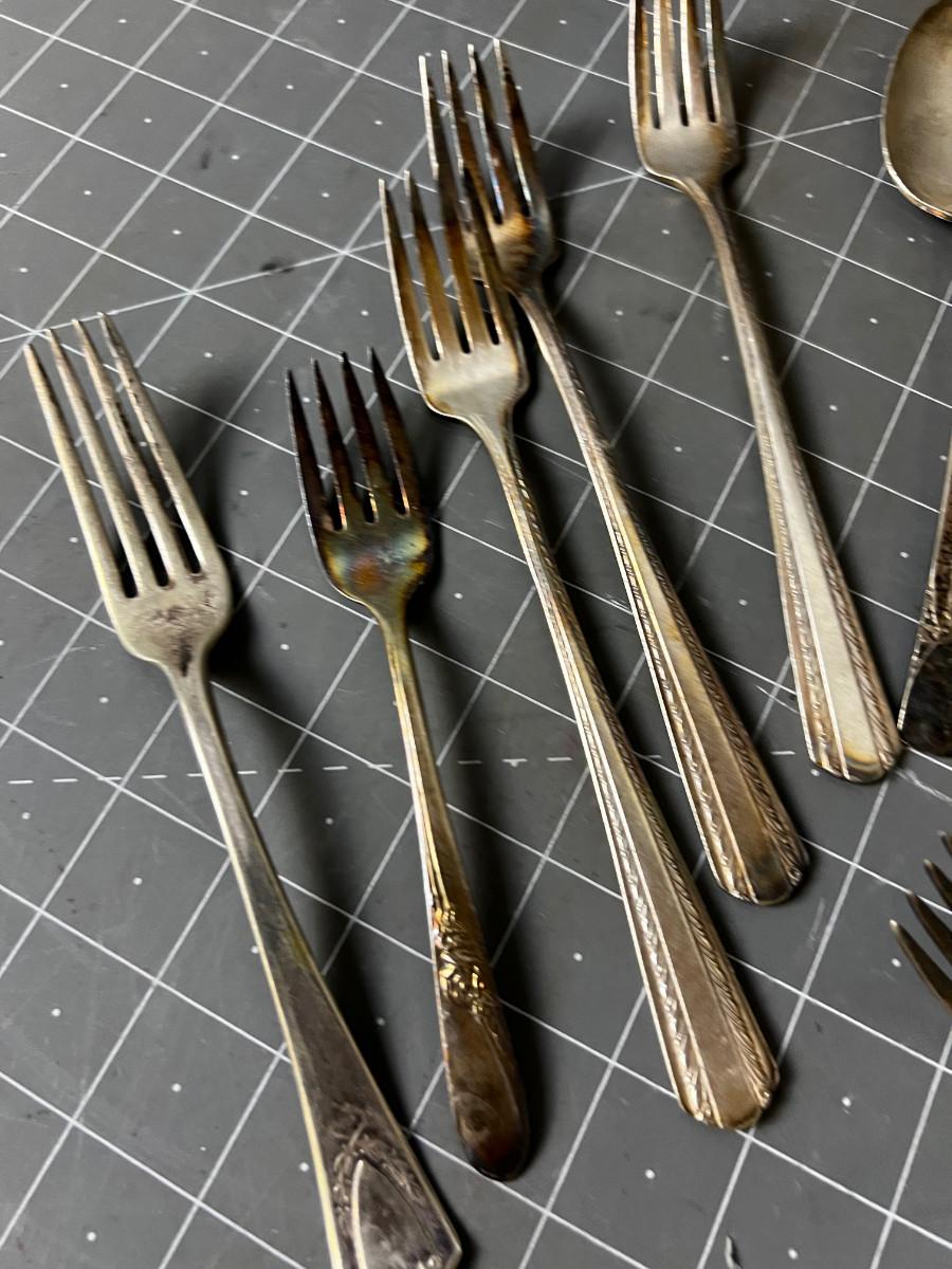 Vintage Silver plated Flatware