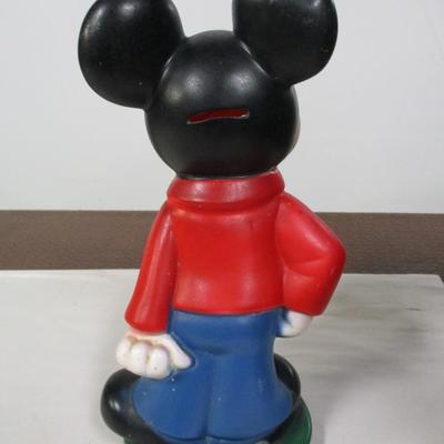 Plastic Mickey Mouse Bank