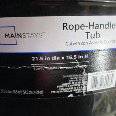 Rope Handled Tub