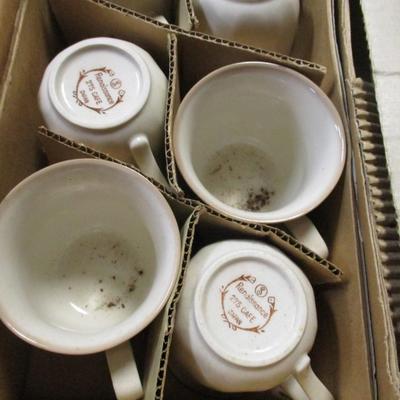 45 Piece Sangon Japan Dishes Renaissance Stoneware Collection