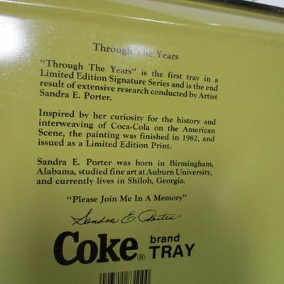 Metal Coca-Cola Trays