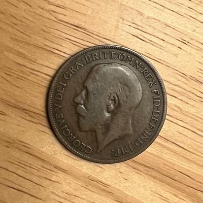 1921 British Penny
