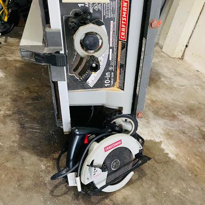 Craftsman Table Saw and Circular Saw (G-NM)