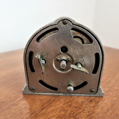 Lot #164  Vintage Metal WESTCLOX Alarm Clock - Art Deco Styling