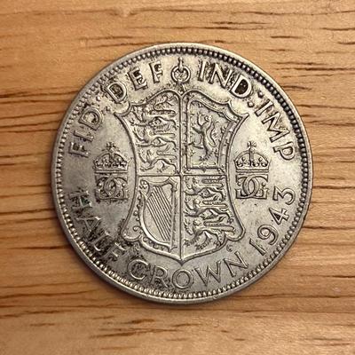 1943 Silver Half Crown