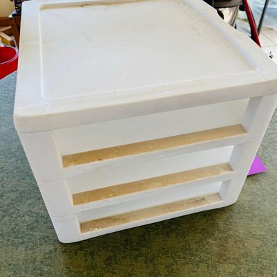 Plastic drawers