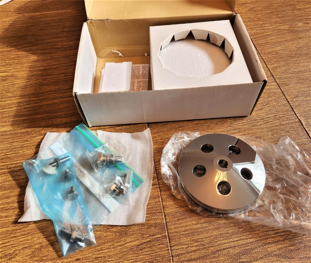 Lot 171 Chromed Power Steering Pulley & Bolts