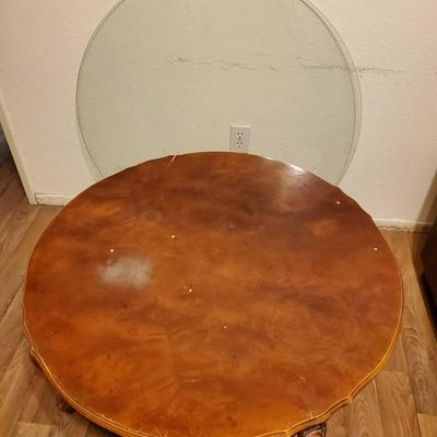 Round Dog-Leg Table