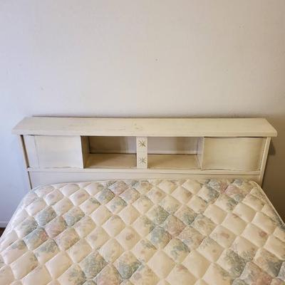 Chest of Drawers + Dresser + Headboard (   3 Piece Mid-Century Modern Bedroom Set   )