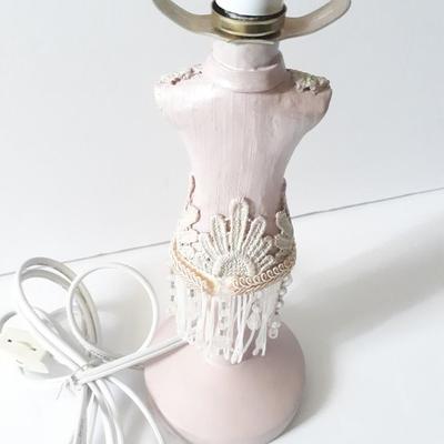 Retro Pink Shimmy Lamp - Electric