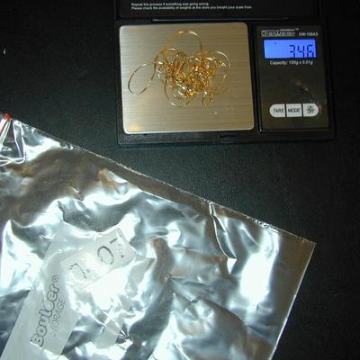 14k Scrap Gold Lot 3.45 Grams
