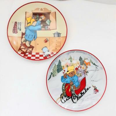 1980s Paddington Bear Plates Lot