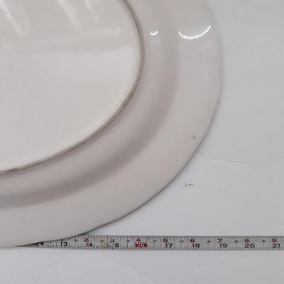 Large Fine China Turkey/Meat Platter ; Oval