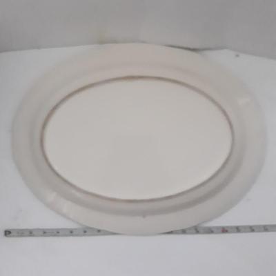 Large Fine China Turkey/Meat Platter ; Oval