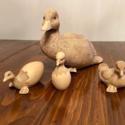 VINTAGE RESIN DUCK Figurines