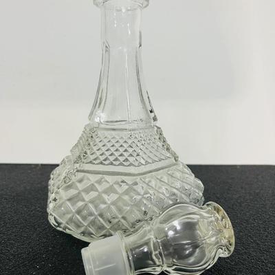 VINTAGE Glass Shipâ€™s Decanter