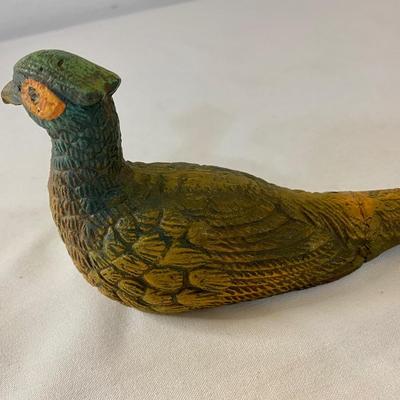 VINTAGE CAST IRON Pheasant