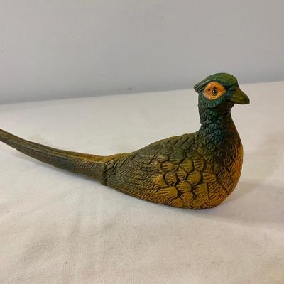 VINTAGE CAST IRON Pheasant