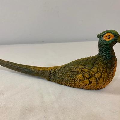 VINTAGE CAST IRON Pheasant
