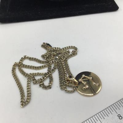 Vintage Astrology Necklace