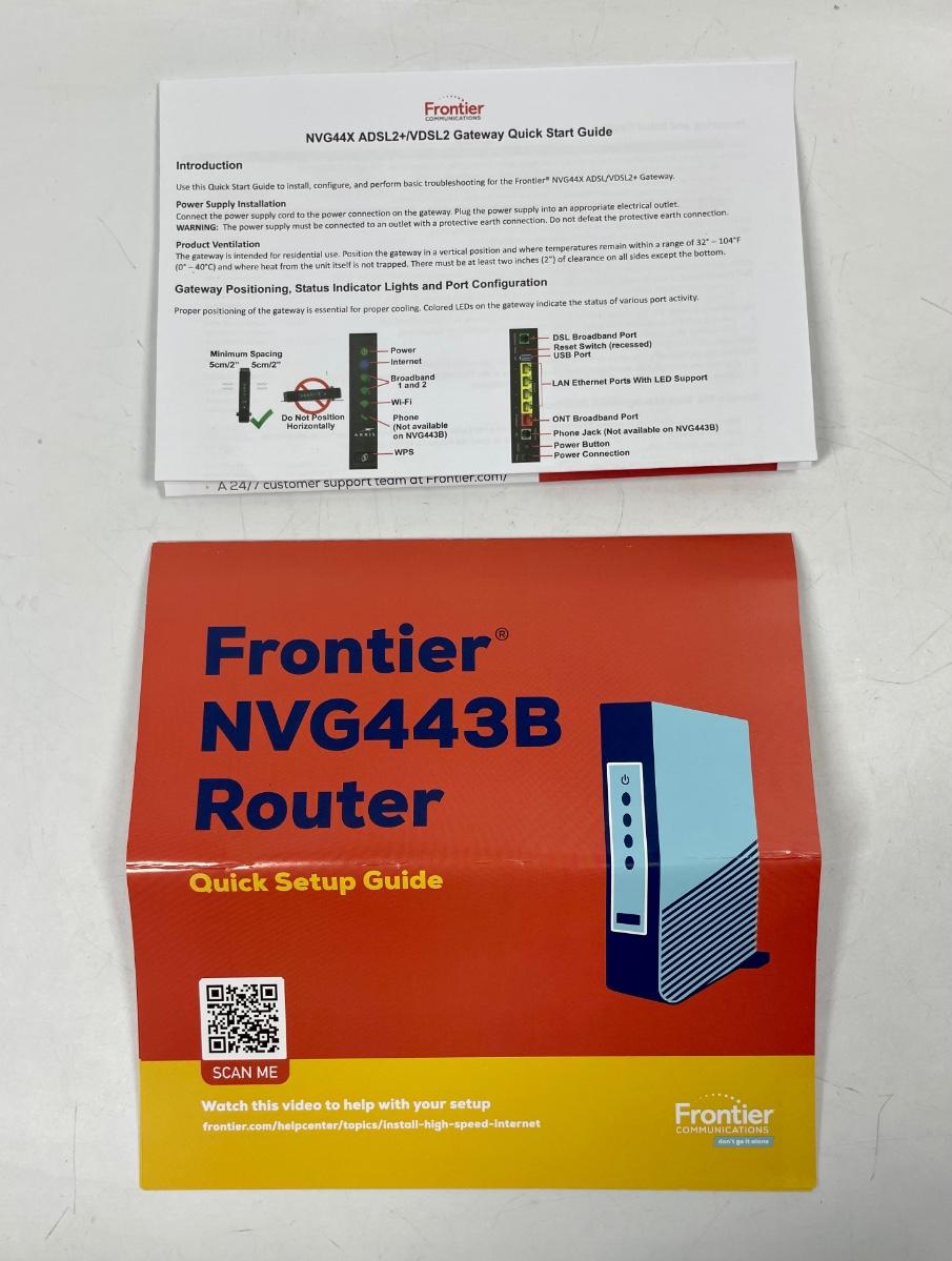 Arris NVG443B Router