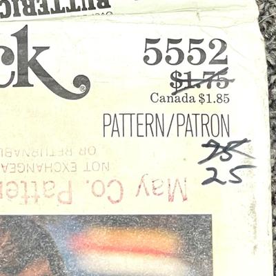 vintage sewing pattern Butterick No. 5552 Menâ€™s Jacket size 40