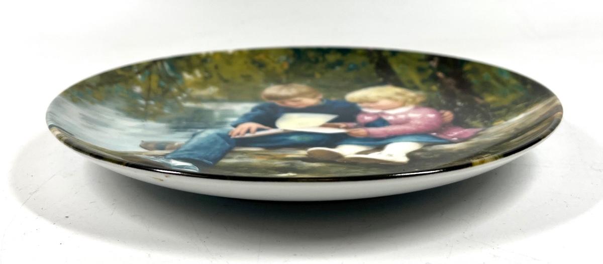Pemberton and Oakes 1991 Donald Zolan decorative plate 751A in “Forests