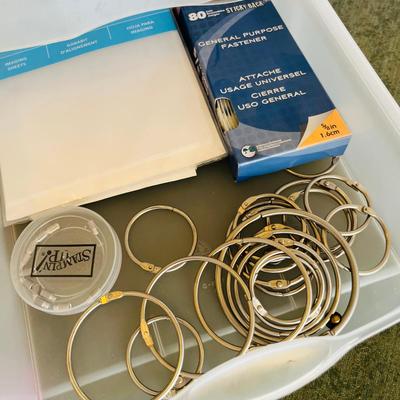 2 Three Drawer Stackers w/ contents