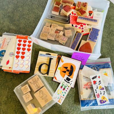 Flat of Stamps & other