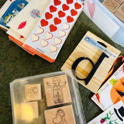 Flat of Stamps & other