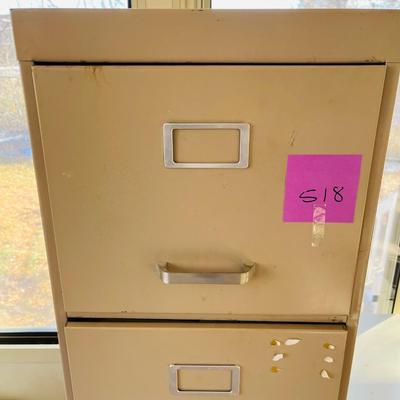 Metal 4 Drawer File Cabinet