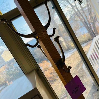 Oak Coat Rack