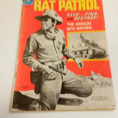 LOT 14  VINTAGE RAT PATROL COMIC BOOK
