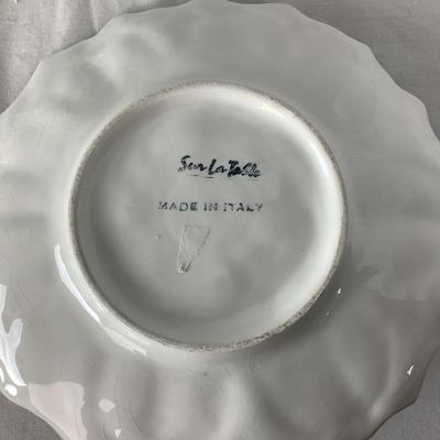 Lot. 8338. Italian Sur La Table Serving Dishes