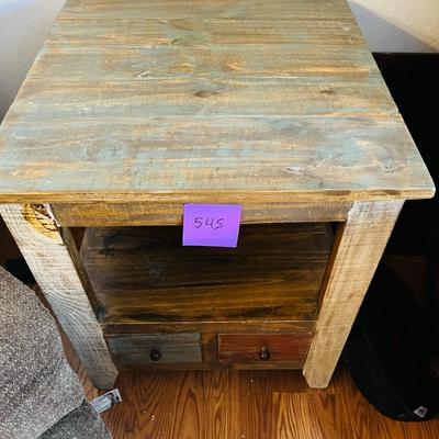 Country Farm Style end table #1