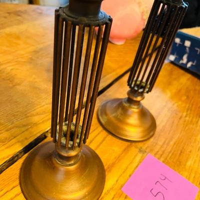 Copper tone Votive lamps