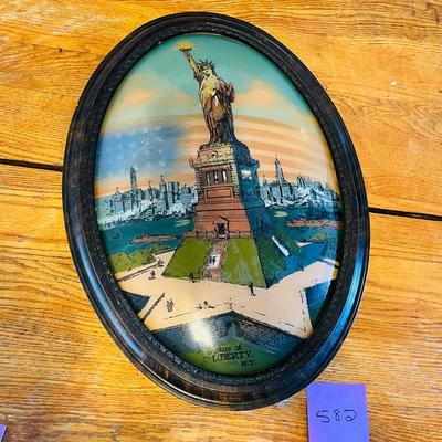 Antique Statue of Liberty Print