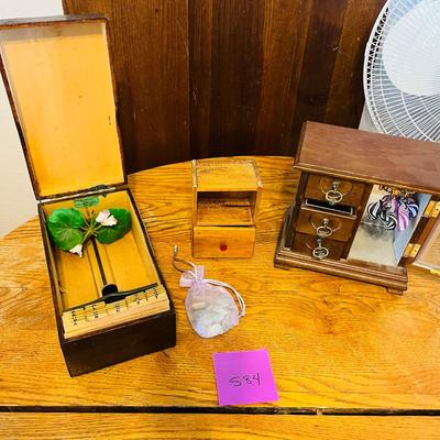 Vintage Jewelry & other boxes