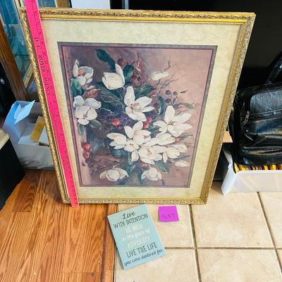 Large Floral Print