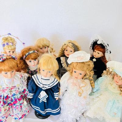 Gorgeous Porcelain Dolls (BR3-JM)