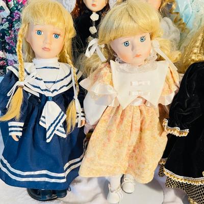 Gorgeous Porcelain Dolls (BR3-JM)
