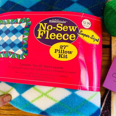 Fleece blanket & misc.