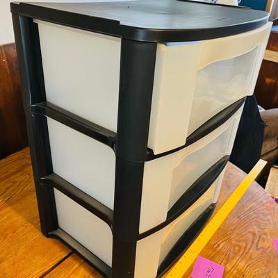 3 Drawer storage cabinet