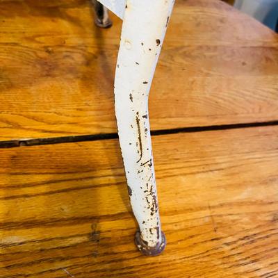 Vintage metal stool