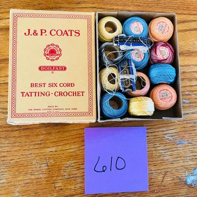 J&P COATS threat in box