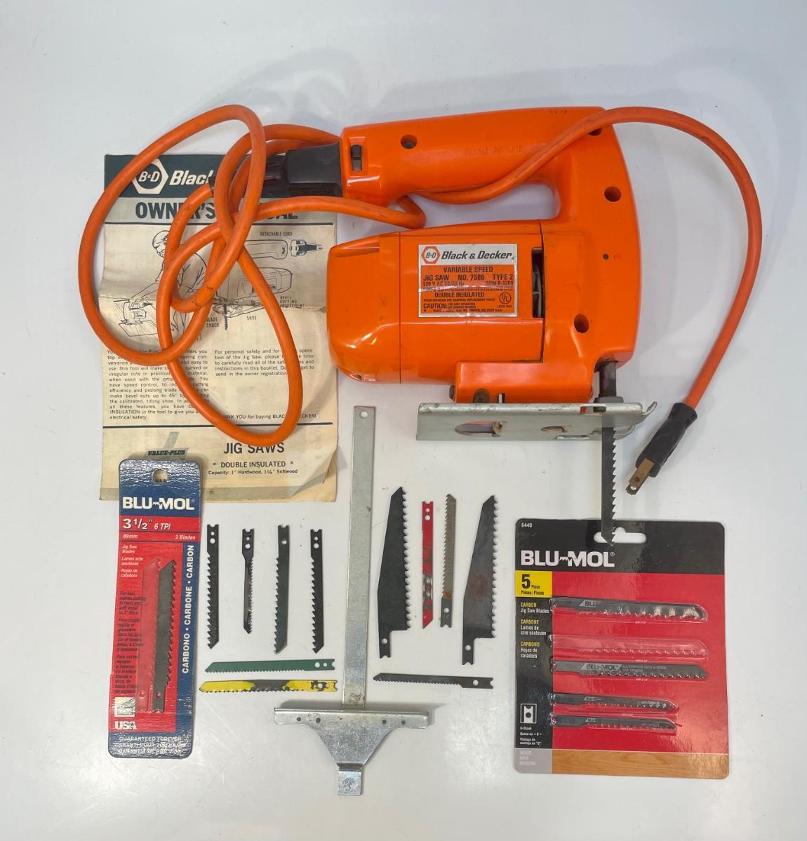 Black and Decker Variable Speed Jig Saw