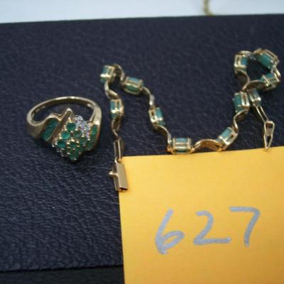 Jade & Diamond Jewelry grouping